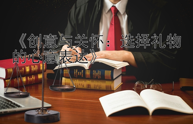 《创意与关怀：选择礼物的心意表达》